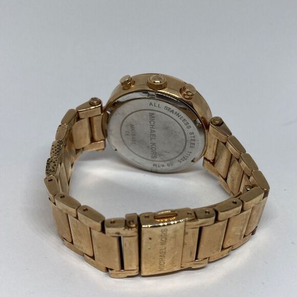 Michael Kors Parker MK5491 Womens Stainless Steel Analog Dial Quartz Watch WO355 - Picture 10 of 12